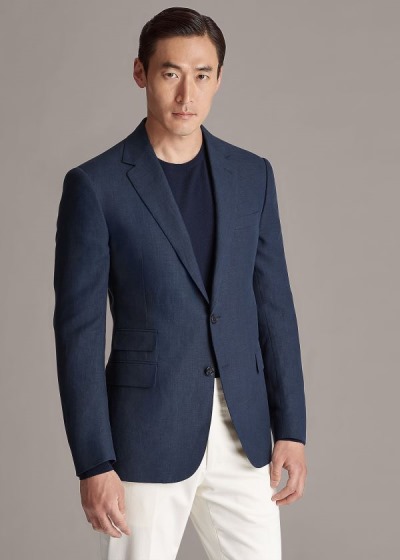 Blazer Ralph Lauren Gregory Linen Homem 64027-CIPB